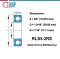 RLS5-2RS Deep Groove Ball Bearings inch. Seal Type