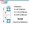 RLS6 Deep Groove Ball Bearings inch. Open Type