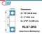 RLS7-2RS Deep Groove Ball Bearings inch. Seal Type