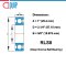 RLS8 Deep Groove Ball Bearings inch. Open Type