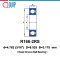 R166-2RS Deep Groove Ball Bearing Seal Type