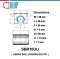 SBR10UU Linear Bearing Block สำหรับเพลา 10 มม.
