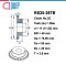 RS25-38TB เฟืองโซ่ Type B Sprocket ฟันเฟืองชุบแข็ง เฟืองเบอร์25 เฟืองดุม1ข้าง 38ฟัน