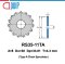 RS35-11TA เฟืองโซ่ แบบไม่มีดุม CHAIN SPROCKET TYPE A