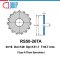 RS50-26TA เฟืองโซ่ CHAIN SPROCKET TYPE A