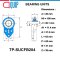 TP-SUCFB204 THERMOPLASTIC STAINLESS STEEL BEARING