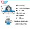 TP-SUCP207-20W LDK STAINLESS STEEL BEARING UNITS