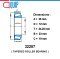 32207 ตลับลูกปืนเม็ดเรียว TAPERED ROLLER BEARING