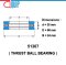 51307 THRUST BALL BEARINGS ตลับลูกปืนกันรุน