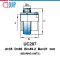 UC207 UBC ตลับลูกปืนตุ๊กตา Bearing Units ขนาด 35 มม.