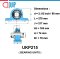 UKP215 Bearing Units ใช้สำหรับ Adapter Sleeve