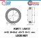 แป้นเกลียวล็อค KM11 (LOCK NUT) แหวนล็อค KM KM11 (จำนวน 1 ชิ้น)