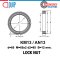 แป้นเกลียวล็อค KM13 (LOCK NUT) แหวนล็อค KM KM13 (จำนวน 1 ชิ้น)