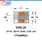 D20L25 coupling (คัปปลิ้ง) ขนาด 10x10 mm flexible coupling