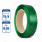 สายรัดพลาสติก PET ขนาด 15.5 mm. หนา 0.85mm. สีเขียว