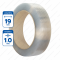 สายรัดพลาสติก PET ขนาด 19 mm. สีใส