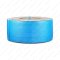 สายรัดพลาสติก PP สีฟ้า 15 mm x 0.6 mm x 2500 m เม็ดพลาสติกใหม่ 100% สำหรับเครื่องรัดกล่องอัตโนมัติ