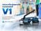 จัดส่งเครื่องรัดพลาสติกระบบแบตเตอรี่ รุ่น V1 | ปากเกร็ด นนทบุรี