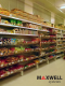 Single Gondola High-Base Heavy Duty Shelf (1½"x3")