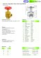 Arita Brass Fire Angle Hose Valve, BSPT
