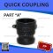 PP QUICK COUPLING PART "A" SIZE : 1.1/4"(BSPT)