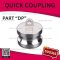 SS316 QUICK COUPLING PART "DP" SIZE : 4"