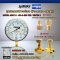 "TRERICE" COMPOUND GAUGE  MODEL : 620B RANGE : 30-0-300 PSI & -30 INHG-20 KG/CM2 & BRASS PRESSURE SNUBBER & BRASS NEEDLE VALVE