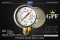 GPF PRESSURE GAUGE เกจวัดแรงดัน 0-60 bar & 0-870 psi & 0-6000 kpa ขนาดหน้าปัทม์ 2.5" ตัวเรือนสแตนเลส เกลียวทองเหลืองออกล่าง 1/4"NPT