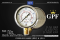 GPF PRESSURE GAUGE เกจวัดแรงดัน 0-16 bar & 0-230 psi & 0-16000 kpa ขนาดหน้าปัทม์ 2.5" ตัวเรือนสแตนเลส เกลียวทองเหลืองออกล่าง 1/4"NPT