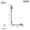 ราวจับกันลื่น ตัว L สแตนเลสผสมไม้บีช รุ่น BHW-016