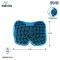 แผ่นรองนั่งป้องกันปวดหลัง Elderlife - BackJoy SitzRight Ergo Gel Blue รุ่น SC-01