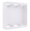 Surface Mounting Box for 4&6 Gang Frame White Color