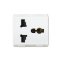 Universal Socket White Color Deco Series