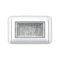 Flush Wetherproof Cover 3 Modules with Box