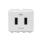 เต้ารับ USB 2 ช่อง 5 โวลต์ 2.4 แอมป์