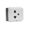 3 Pin Euro-American Socket