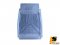 [BUNDLE 2 ชิ้น] LEOMAX ถาดปูพื้นพลาสติก PVC ด้านหน้า รุ่น 4SEASON (สีฟ้าใส)