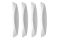 LEOMAX กันกระแทกประตู รุ่น KD-1405 (สีขาว) - 4 ชิ้น/ชุด สำหรับติดเพื่อกันกระแทกประตูรถยนต์  