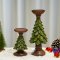 Wooden Candlestick 3pcs