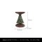 Wooden Candlestick 3pcs