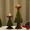 Wooden Candlestick 3pcs