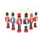 Nutcracker Ornaments 6pcs