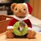 Christmas teddy bear doll