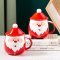 Set Santa cup 4pcs