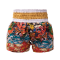 TOPKING THAI BOXING SHORTS WHITE 227