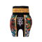 TOPKING THAI BOXING SHORTS BLACK 227