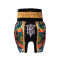 TOPKING THAI BOXING SHORTS BLACK 227