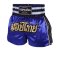 TOPKING THAI BOXING SHORTS BLUE SILVER 214