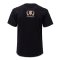 TOPKING T-SHIRT BLACK ORANGE 036