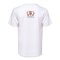 TOPKING T-SHIRT WHITE ORANGE 036